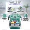 Luiertas Rugzak - Gratis Flessenwarmer En Gratis Kinderwagen Haken - Eindeloos Opbergruimte - Ruime Luiertas - Draaggemak - Mint-groen 2 Luiertas Rugzak - Gratis Flessenwarmer En Gratis Kinderwagen Haken - Eindeloos Opbergruimte - Ruime Luiertas - Draaggemak - Mint-groen -Babyproducten 1200x1200 314