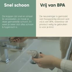 AQUILA Elektrische Neusreiniger Voor Baby En Kinderen - Neuszuiger Baby - Neuspeer - Vrij Van BPA - Oplaadbaar - 3 Standen, Muziek En Licht Voor Afleiding -Babyproducten 1200x1200 3147