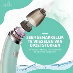 Hoy En Dia® Neusreiniger Baby Snoetenpoetsers - Neuspeer Met USB - Elektrische Neuszuiger - Toetenvegers -Babyproducten 1200x1200 3152