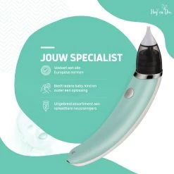 Hoy En Dia® Neusreiniger Baby Snoetenpoetsers - Neuspeer Met USB - Elektrische Neuszuiger - Toetenvegers -Babyproducten 1200x1200 3159