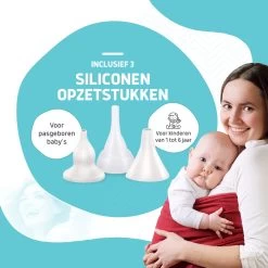 Hoy En Dia® Neusreiniger Baby Snoetenpoetsers - Neuspeer Met USB - Elektrische Neuszuiger En Oorreiniger -Babyproducten 1200x1200 3175