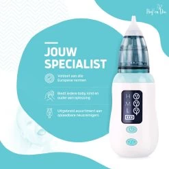 Hoy En Dia® Neusreiniger Baby Snoetenpoetsers - Neuspeer Met USB - Elektrische Neuszuiger En Oorreiniger -Babyproducten 1200x1200 3178