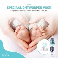 Hoy En Dia® Neusreiniger Baby Snoetenpoetsers - Neuspeer Met USB - Elektrische Neuszuiger En Oorreiniger -Babyproducten 1200x1200 3180