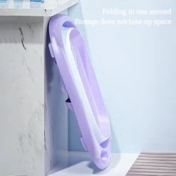 K IKIDO Babybadje Opvouwbaar - 3 In 1 Opvouwbaar - 83 × 48 × 23,5 Cm - Baby Badje - Peuterbadje - Babybadkuip -Inclusief Badkussen - Purper -Babyproducten 1200x1200 3251