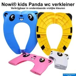 Merkloos Wc Verkleiner Opvouwbaar - Licht En Compact Reis-Formaat WC Bril - Toilet Trainer Voor Peuters Onderweg - Panda Blauw -Babyproducten 1200x1200 3373