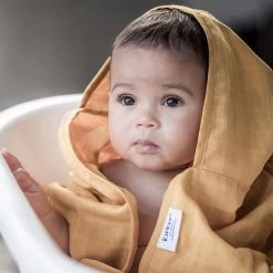 KipKep Blenker Hydrofiele Badcape - Maat 100x70cm - Little Bees Geel -Babyproducten 1200x1200 3492