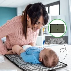 Brisby Slijtvaste Luiertas – Verzorgingstas – Met Buggymontage - Groen -Babyproducten 1200x1200 350