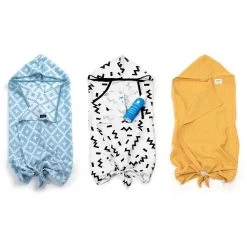 KipKep Blenker Hydrofiele Badcape - Maat 100x70cm - Memphis White -Babyproducten 1200x1200 3507