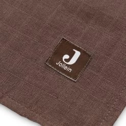 Jollein Hydrofiel Multidoek Meadow 70x70cm - Chestnut - 3 Stuks -Babyproducten 1200x1200 3525