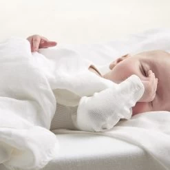 Meyco Uni Swaddle - 2-pack - Hydrofiel - White - 120x120cm -Babyproducten 1200x1200 3537