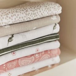 Jollein Hydrofiele Doek Large 115x115cm Dotted - Nougat - GOTS -Babyproducten 1200x1200 3546