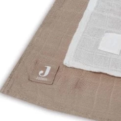 Jollein Baby Hydrofiel Monddoekje Bamboe Katoen - Biscuit/Ivory - 3 Stuks -Babyproducten 1200x1200 3581