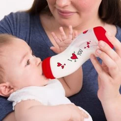 Difrax Anti-Colic S-Babyfles Natural - 250 Ml - I Love You/Rood -Babyproducten 1200x1200 3622
