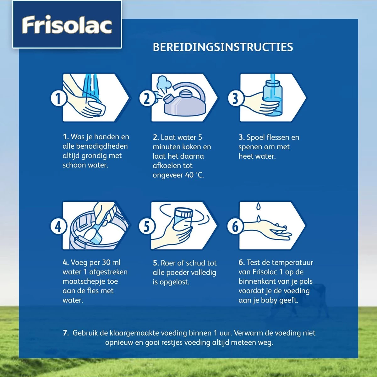 Frisolac 1 - Babyvoeding - 0 Tot 6 Maanden - 700g - Doos 4 Frisolac 1 - Babyvoeding - 0 Tot 6 Maanden - 700g - Doos - Afbeelding 2