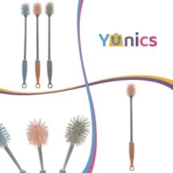 YUNICS® Flessenborstel - Flessenschraper - Pottenlikker - Flessenlikker - Pottenlikker - 30 CM - 3 Stuks -Babyproducten 1200x1200 3717
