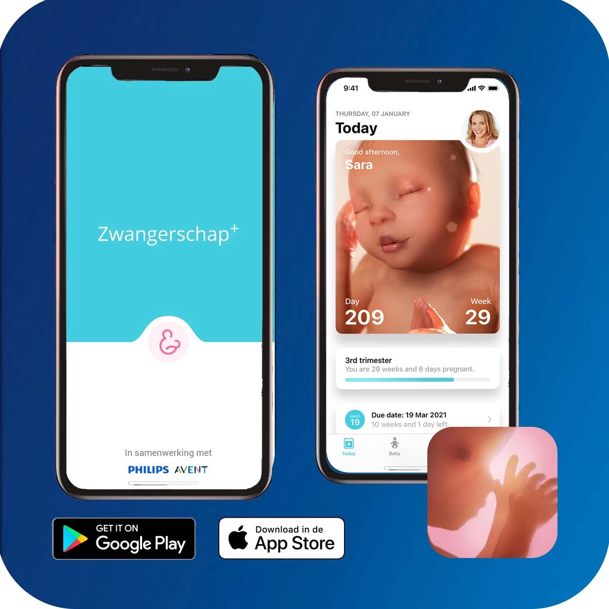 Philips Avent SCF043/27 Natural Speen - 3m+ - 2stuks 12 Philips Avent SCF043/27 Natural Speen - 3m+ - 2stuks - Afbeelding 10