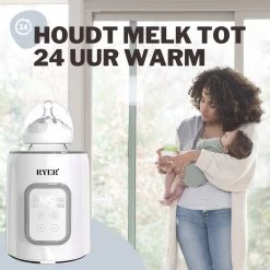 RYER Flessenwarmer 5 In 1 - LCD Scherm - Geschikt Voor Alle Babyflessen -Babyproducten 1200x1200 3822