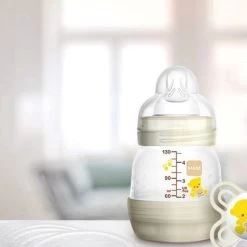 Mam Easy Anti Colic Zuigfles 130ml | Wit Met Fopspeen | Vanaf 0 Maanden | Ideale Drinkfles In Combinatie Met Borstvoeding -Babyproducten 1200x1200 3886