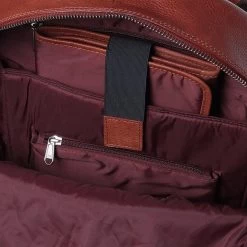 MOZZ Luiertas Rugzak Beautiful Backpack - Cognac -Babyproducten 1200x1200 408