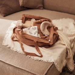 Jollein Shopper Embroidery - Biscuit -Babyproducten 1200x1200 411