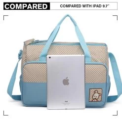 Miss Lulu Luiertas - 5-delige Verzorgingstas Set - Lichtblauw (9026 BE) -Babyproducten 1200x1200 444