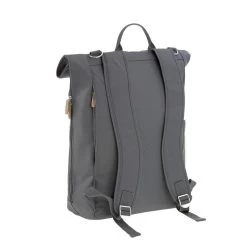 LÄSSIG Luiertas Rolltop Backpack Rugzak Incl Verschoningsmatje Antraciet -Babyproducten 1200x1200 449
