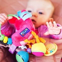 Playgro Clip Clop Rammelaar - Roze - Activiteitenspeeltje - Kraamkado -Babyproducten 1200x1200 45