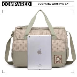 Miss Lulu Luiertas - 5-delige Verzorgingstas Set - Grijs (9026 GY) -Babyproducten 1200x1200 475