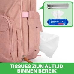 Brisby Slijtvaste Luiertas – Verzorgingstas – Met Buggymontage - Roze 18 Brisby Slijtvaste Luiertas – Verzorgingstas – Met Buggymontage - Roze -Babyproducten 1200x1200 477