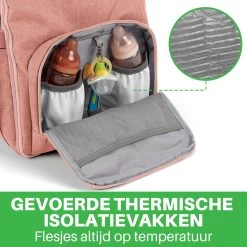 Brisby Slijtvaste Luiertas – Verzorgingstas – Met Buggymontage - Roze 19 Brisby Slijtvaste Luiertas – Verzorgingstas – Met Buggymontage - Roze -Babyproducten 1200x1200 478