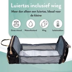 Luiertas Rugzak - Monx Luiertas Verzorgingstas Met Uitklapbaar Babybedje - Overzichtelijke Luierrugzak Extra Buggy En Kinderwagen Haken Inclusief Geïsoleerde Flessenhouder - Zwart 23 Luiertas Rugzak - Monx Luiertas Verzorgingstas Met Uitklapbaar Babybedje - Overzichtelijke Luierrugzak Extra Buggy En Kinderwagen Haken Inclusief Geïsoleerde Flessenhouder - Zwart -Babyproducten 1200x1200 562
