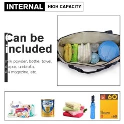 Miss Lulu Luiertas - 5-delige Verzorgingstas Set - Blauw (9026 NY) -Babyproducten 1200x1200 596