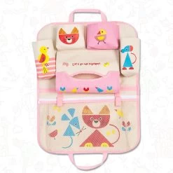 Merkloos Bablue Autostoel Organizer Voor Kinderen - Roze - Veel Verschillende Vakjes - Leuke Vormgeving - Autostoel Beschermer Voor Kinderen - Auto Organizer Kind - Reistafel Voor Kinderen - Auto Organizer Kinderen - Autostoel Tafeltje Kind -Babyproducten 1200x1200 684