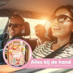 Merkloos Bablue Autostoel Organizer Voor Kinderen - Roze - Veel Verschillende Vakjes - Leuke Vormgeving - Autostoel Beschermer Voor Kinderen - Auto Organizer Kind - Reistafel Voor Kinderen - Auto Organizer Kinderen - Autostoel Tafeltje Kind -Babyproducten 1200x1200 685