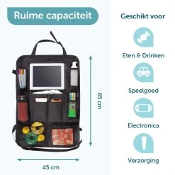 ForDig Universele Auto Organizer Met Tablet Houder - Zwart - 2 Stuks -Babyproducten 1200x1200 733
