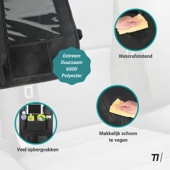 TIKKENS® Auto Organizer Met USB Oplaadpunten Stoel - Tablet Houder - Zwart - - Universeel - Autostoel Beschermer Voor Baby En Kinderen 12 TIKKENS® Auto Organizer Met USB Oplaadpunten Stoel - Tablet Houder - Zwart - - Universeel - Autostoel Beschermer Voor Baby En Kinderen -Babyproducten 1200x1200 765