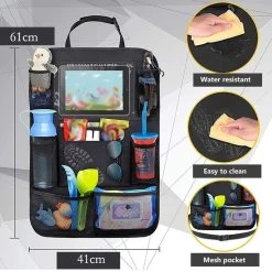 YONO Autostoel Organizer Met Tablet Houder - Auto Stoel Beschermer Achterkant - Bekerhouder En Accessoires Voor Kinderen - 2 Stuks -Babyproducten 1200x1200 789