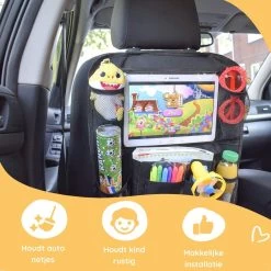 Dentools Autostoel Organizer - Ipad Houder - Opbergtas Voor In De Auto - Multifunctioneel - Kwaliteit - 1 Stuk -Babyproducten 1200x1200 810