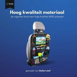 Tenify Premium Luxe & Stevige Auto Organizer Met Tablet Houder - 1 Stuk - Extra Opbergruimte - Beschermer - Autostoel – Accessories -Babyproducten 1200x1200 816