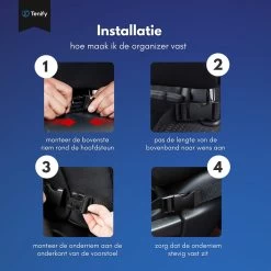 Tenify Premium Luxe & Stevige Auto Organizer Met Tablet Houder - 1 Stuk - Extra Opbergruimte - Beschermer - Autostoel – Accessories -Babyproducten 1200x1200 818
