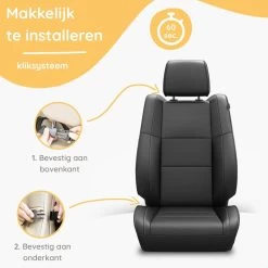 Merkloos Autostoel Organizer Met Tablet Houder - Universele Autostoel Beschermer - Autostoel Hoes Voor Kinderen -Babyproducten 1200x1200 828