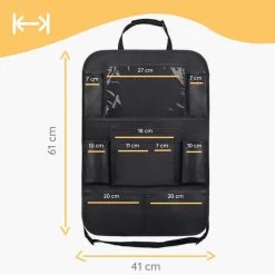 Merkloos Autostoel Organizer Met Tablet Houder - Universele Autostoel Beschermer - Autostoel Hoes Voor Kinderen -Babyproducten 1200x1200 829