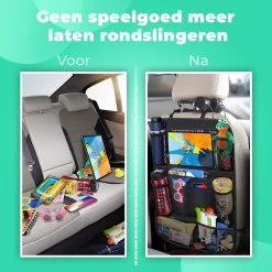 Essential Goods Autostoel Organizer - Incl. IPadhouder - Opbergtas Auto - Car Organizer - 1 Stuk -Babyproducten 1200x1200 851