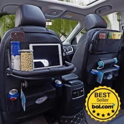 Merkloos PREMIUM Autostoel Organizer - Carseat Organiser - Auto Stoel Organizer - Tablet Houder - Auto Tafeltje - Auto Organizer - Beker Houder - Paraplu Houder - Tissue Doos Houder -Babyproducten 1200x1200 866