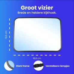 Autospiegel Baby - Achteruitkijkspiegel - Eenvoudig Monteren - Hoofdsteun Achterbank - EJC Products -Babyproducten 1200x1200 881