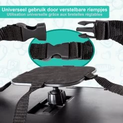 Merkloos Autospiegel Baby - Verstelbare Spiegel Hoofdsteun Autostoel Achterbank - Veiligheidsspiegel - Baby En Kids - 19 X 30cm - 360 Graden Draaibaar - Zwart -Babyproducten 1200x1200 893