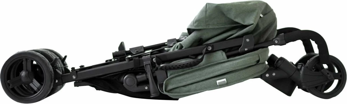Prénatal Luxe Buggy – Kinderwagen Met Boodschappenmand En Zonneklep - Verstelbare Wandelwagen – Inklapbaar Met 1 Hand - Plooibuggy Groen 7 Prénatal Luxe Buggy – Kinderwagen Met Boodschappenmand En Zonneklep - Verstelbare Wandelwagen – Inklapbaar Met 1 Hand - Plooibuggy Groen - Afbeelding 5