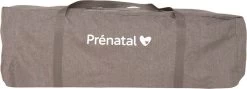 Prénatal Luxe Campingbedje Met Bodemmatras - Inclusief Draagtas - Inklapbaar Baby Campingbed - Met Wieltjes En Kruipluik - 120 X 60 Cm - Taupe Bruin -Babyproducten 1200x430