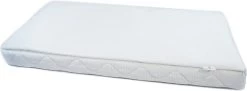 ABZ Babymatras Combi Witte Panter - Inclusief Topper Airgosafe - 60x120 Cm -Babyproducten 1200x444