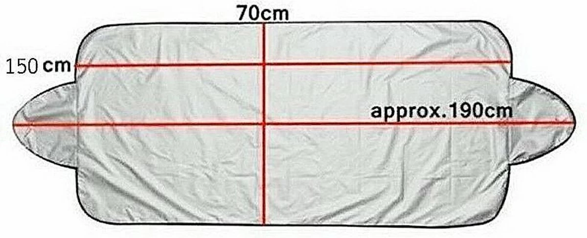 Universele Antivries Scherm Voorruit & Achterruit - Zonnewering / Zonwering Voorraam Beschermer - Autozonwering Autoraam - Aluminium - Universeel 6 Universele Antivries Scherm Voorruit & Achterruit - Zonnewering / Zonwering Voorraam Beschermer - Autozonwering Autoraam - Aluminium - Universeel - Afbeelding 4